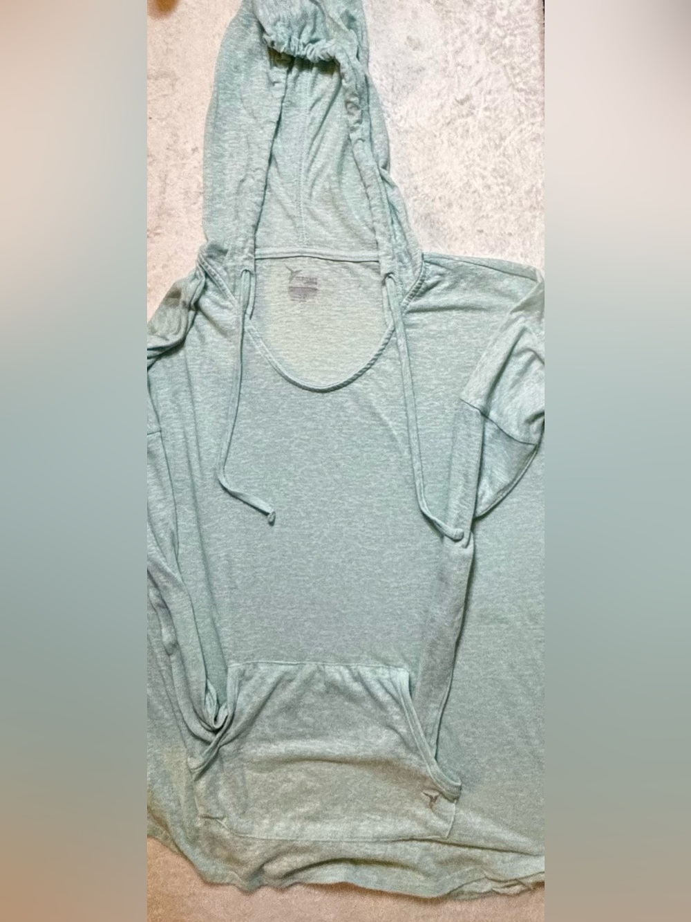 Old Navy Active Women’s Medium Lightweight Blue Long Sleeve Hoodie Top